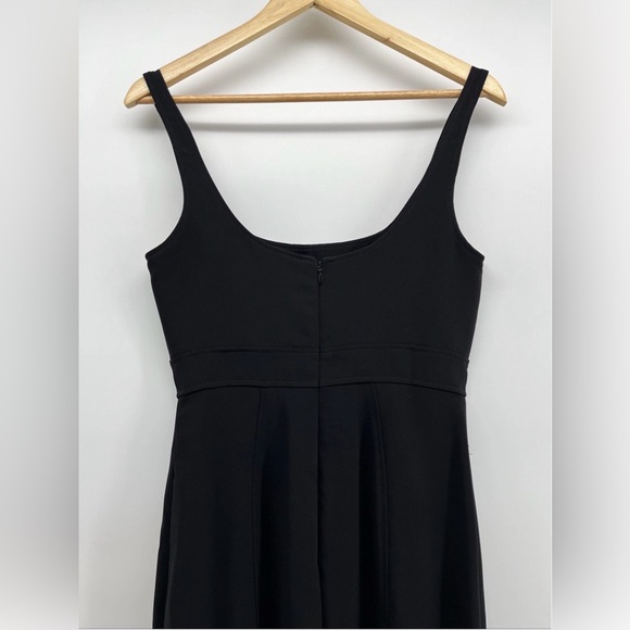 NEW AMANDA UPRICHARD Campania Fit and Flare‎ Midi Dress in Black Size Small - Picture 10 of 15